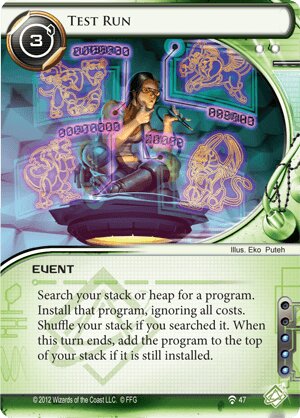 System Crash Corporation Android Netrunner LCG 1x Product Placement  #115